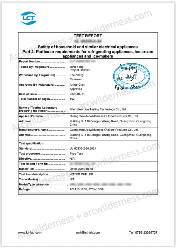 UL 60335 — Appliance safety standard