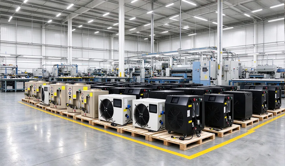 Chiller production line 8