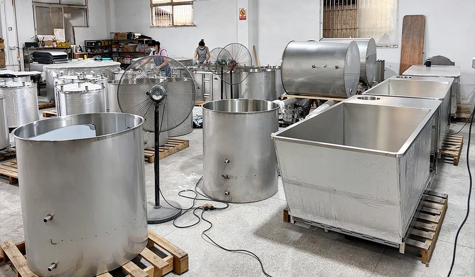Ice bath tub production line 3