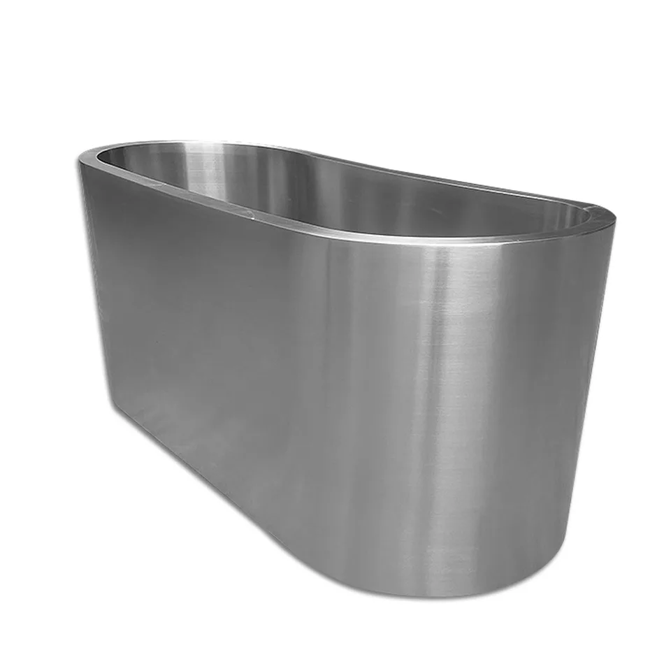Stainless steel (304#) Oval tub AC-ST001 — detail 2
