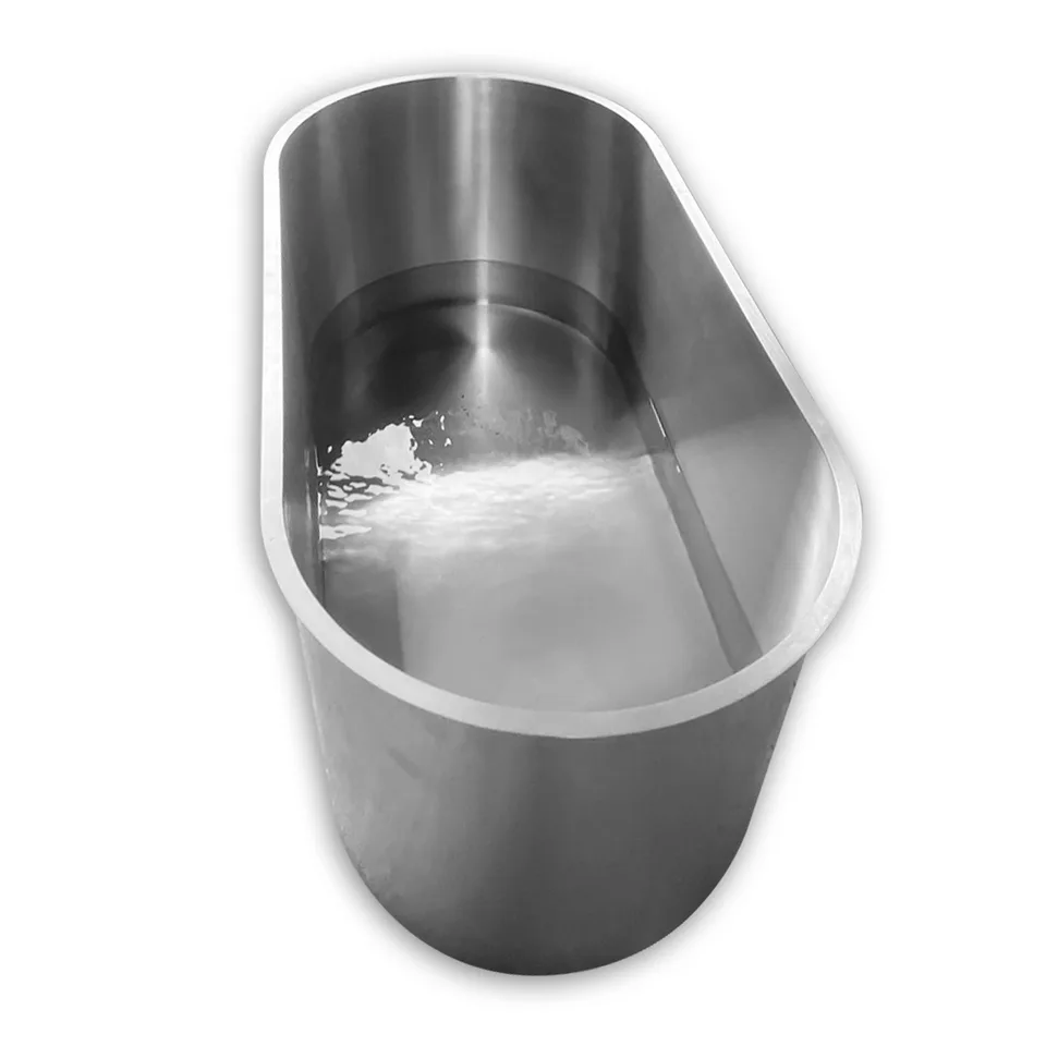 Stainless steel (304#) Oval tub AC-ST001 — detail 3