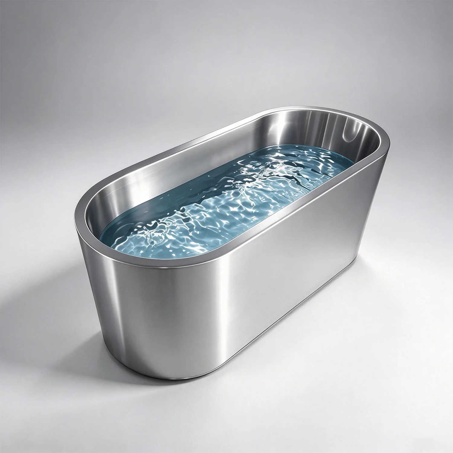 Stainless steel (304#) Oval tub AC-ST001
