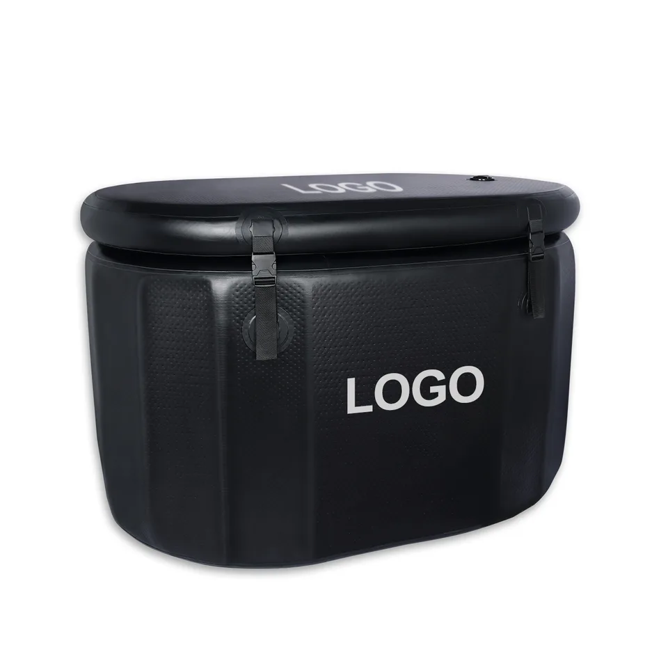 Drop Stitch Oval Cold Plunge Tub Black1 — detail 7