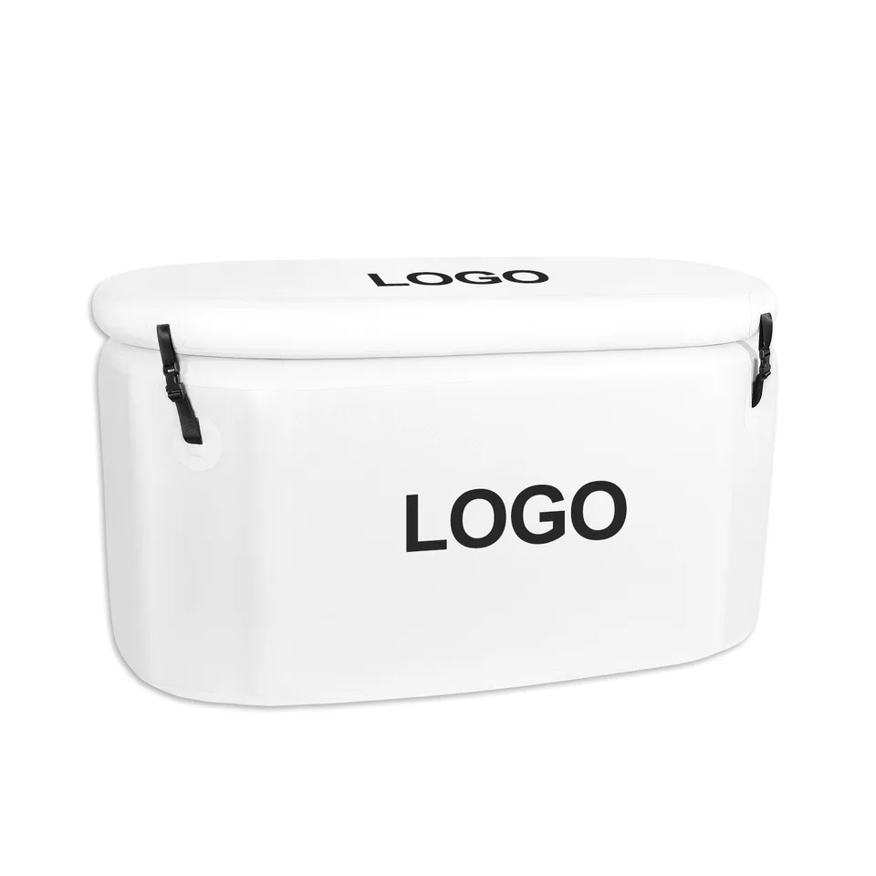 Drop Stitch Oval Cold Plunge Tub White2 thumbnail 2
